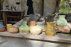 The village potter's wares
