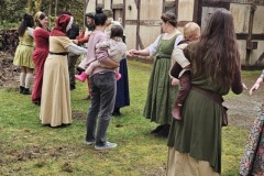 Dancing outside the Cider Mill